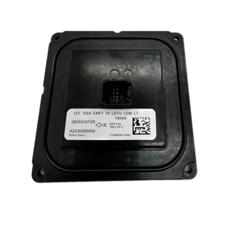 For Renault Megane LED Headlight Daytime Running Light Driver Module 260559976R A2C90665603 Control Unit Ballast