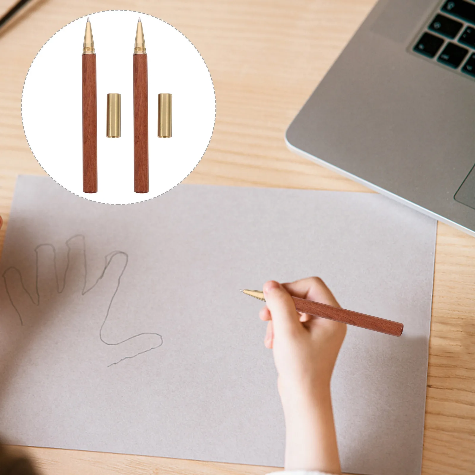 

Fine Tip Elegant Signature Pen Portable Business Writing Pen Smooth Gel Pens Office School Multi-Function Use Portable Sign Pens