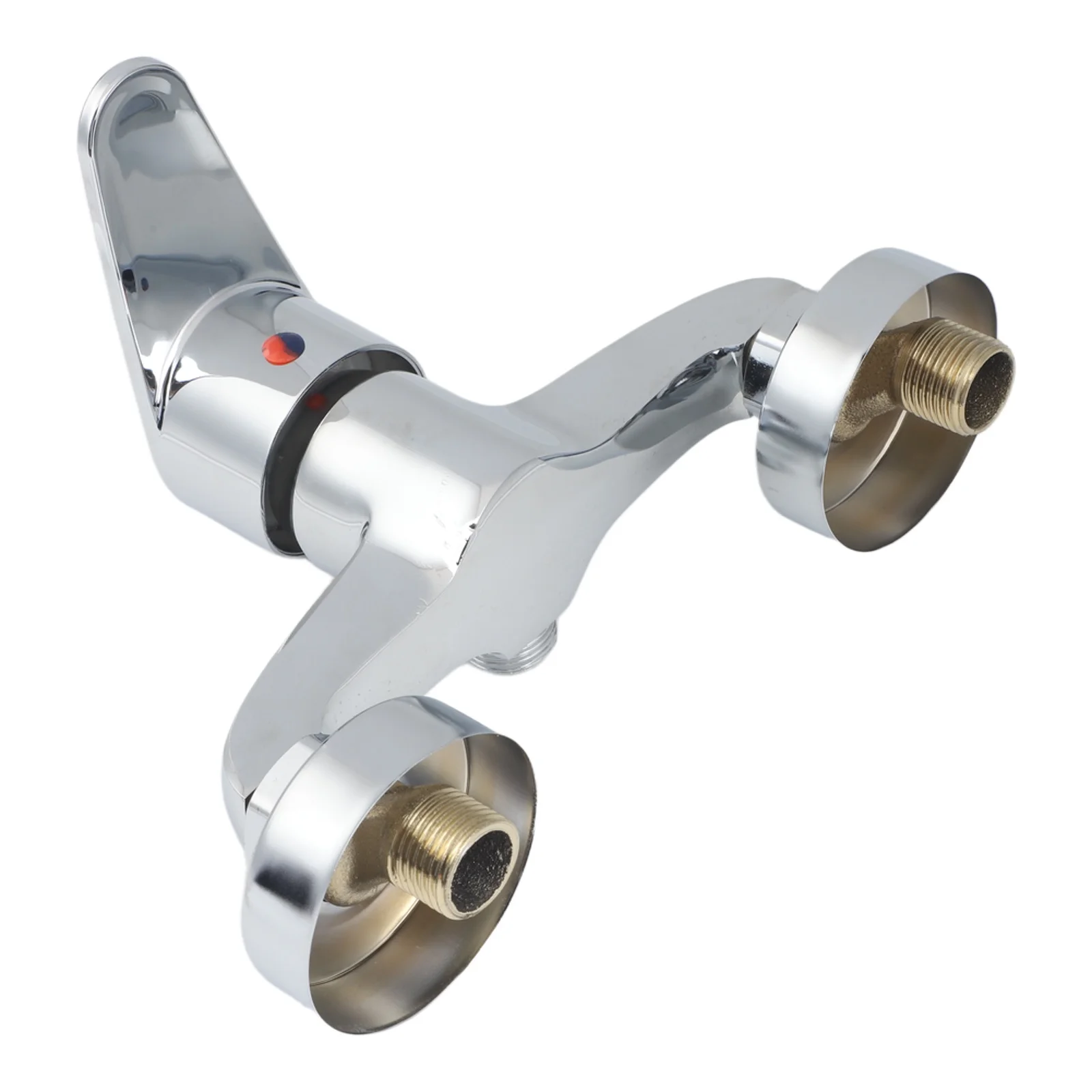 Wall Mount Mixer Shower Mixer Faucet Electroplated Finish Rust Resistant Oxidation Resistant For S-type Connectors
