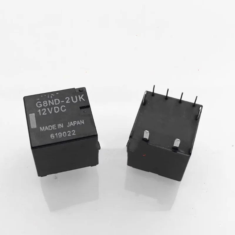 2pcs Automotive relay G8ND-2UK-12VDC 8-pin