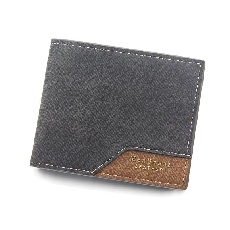 Free Name Engraving Men Wallets Slim Coin Pocket Photo Holder New Short Small Male Wallet Card Holder Frosted Leather Men Purses - Image 18