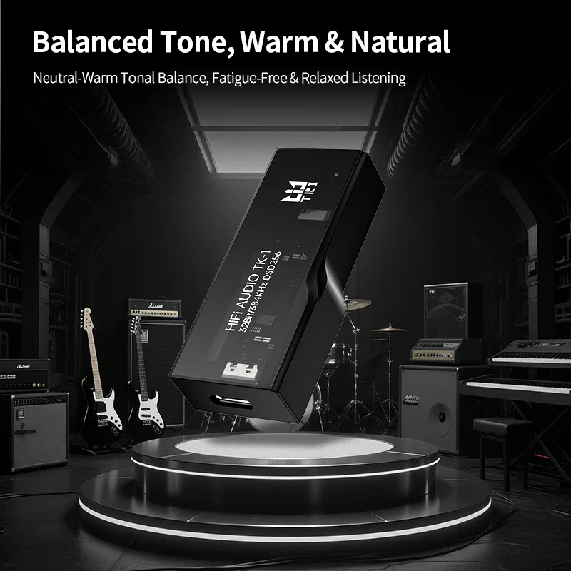 

TRI Third Eye TK1 Портативный усилитель без потерь Двухканальный USB ЦАП со сверхнизким уровнем шума LDO 3,5 + 4,4 мм Два порта для iOS/Android/MAC/Windows