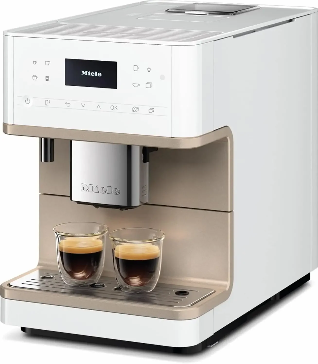 CM 6360 MilkPerfection Automatic Coffee Machine - OneTouch for Two AromaticSystem 8 individual profiles DoubleShot