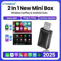 Wireless Carplay Adapter Wireless Android Auto Adapter Plug and Play 2in1 Dongle WiFi Bluetooth For Audi MG Opel Kia Nissan Frod
