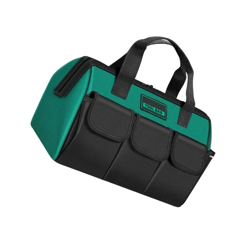 Large Electrician Tool Bag Organizer Heavy Duty Tool Pouch Bag Waterproof Anti-Fall Storage Bag with Multi Pockets Pochete