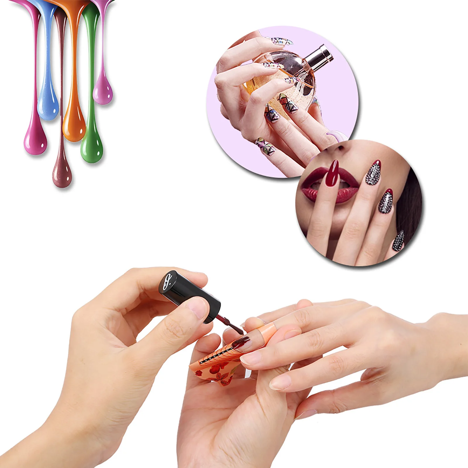 Nail Art Acryl Tip Gel Verlenging Nagellak Styling Tools Formulieren voor Nagels Verzorging Nagelontwerpmodel