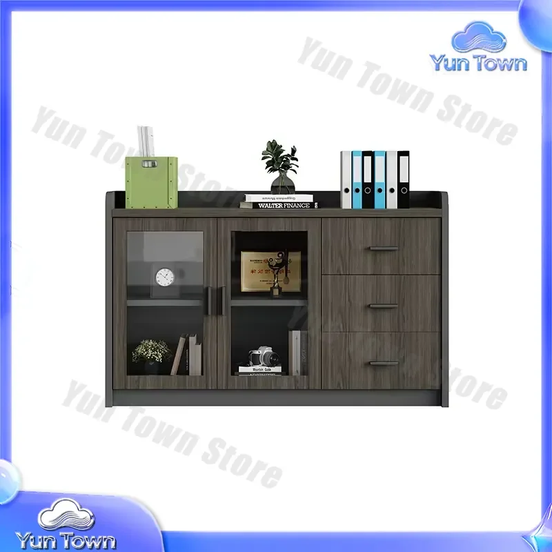 Low Height Conference Room Tea Cabinet Office File Cabinet Partition Cabinet Locker for Printer Storage Furniture for Home