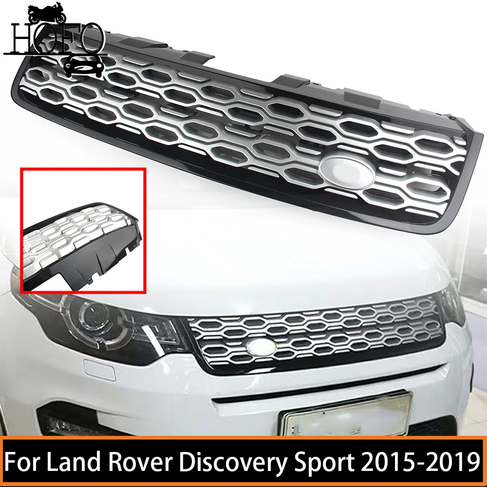 

Car Front Bumper Grille Grill Accessories For Land Rover Discovery Sport 2015-2019 2016 2017 2018