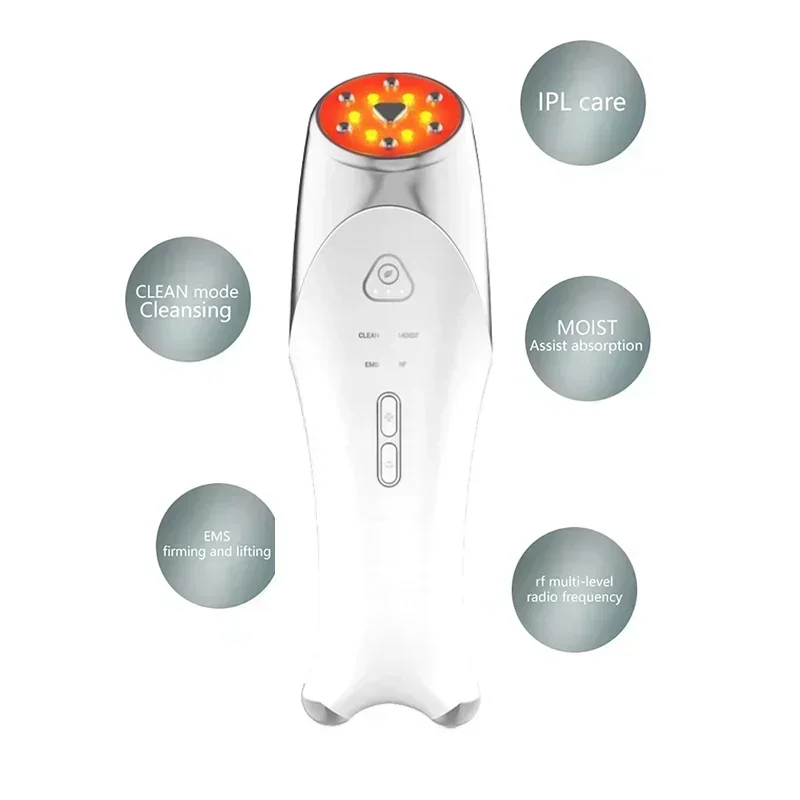 Nieuwe EMS Facial Massager Face Lift Aanscherping Apparaten Huidverjonging Lady Spa Anti Aging Rimpel Schoonheid Machine Microstromen