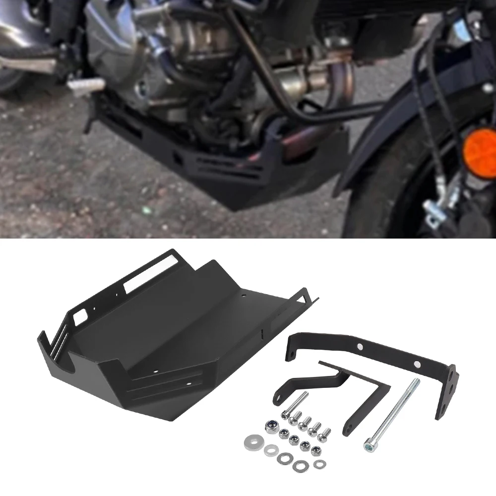 Motorcycle Skid Plate For Suzuki VStrom650 V-Strom 650 XT DL650 DL 650 17-20 Engine Protector Belly Pan Chassis Bash Plate Cover