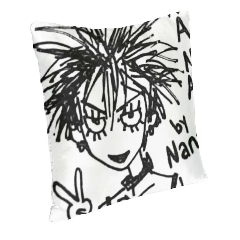 Shoujo Manga Anime Nana Pillow Case 45x45cm Sofa Nordic Cushion Cover Soft Pillowcase