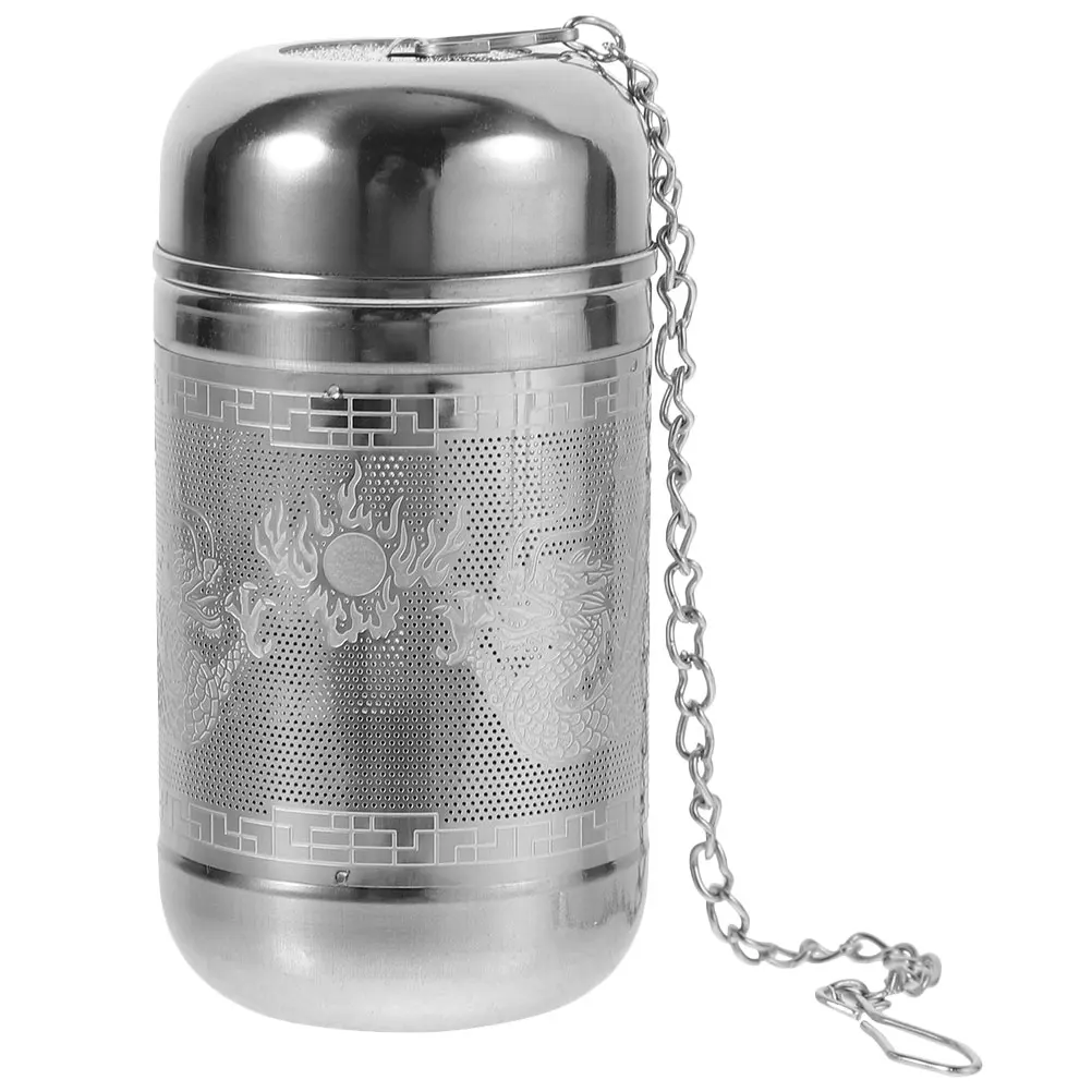 

Stainless Steel Seasoning Strainer Ball Multi-Function Spice Filter For Tea Soup Cooking Leak-Proof Reusable Tea Infuser
