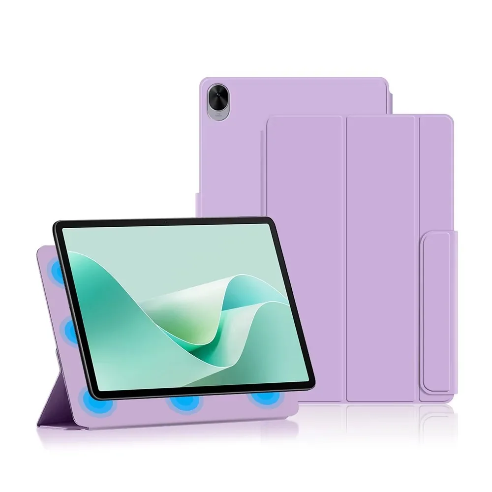 

Магнитный чехол для планшета, умный многоугольный чехол-подставка для планшета, тройная подставка с защитой от царапин для HUAWEI MatePad 11,5 S 2024