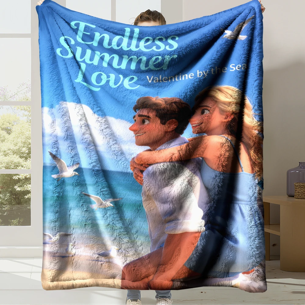 Soft Flannel Fleece Valentine's Day Theme Blanket Super Warm Cozy Throw Blanket for Bed Couch Sofa Home Decor（Valentine 11）