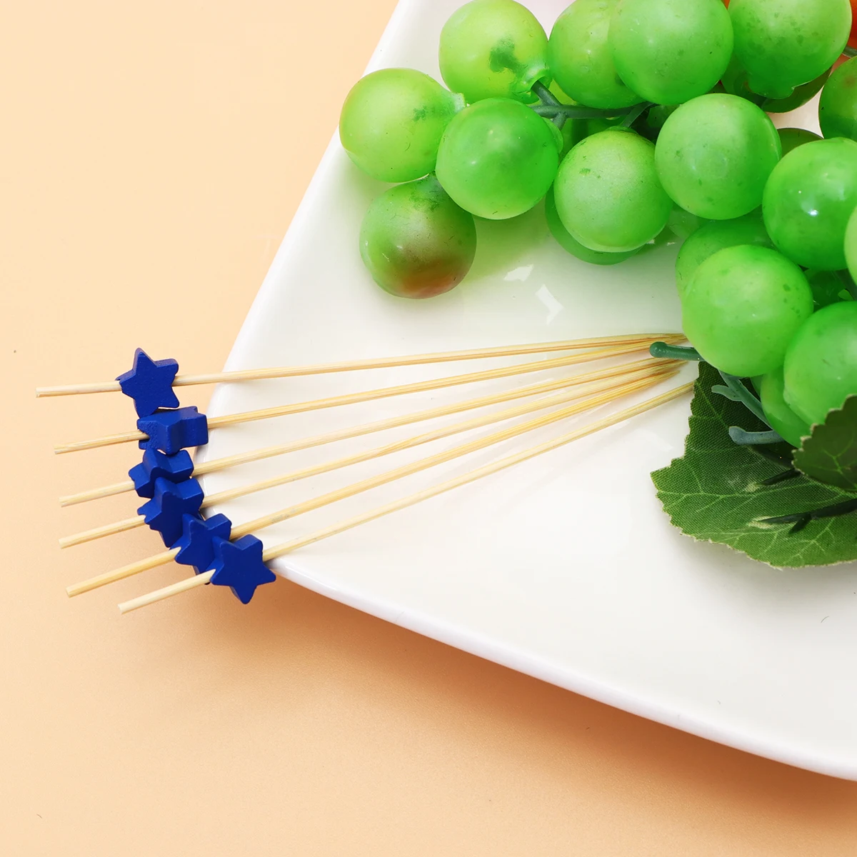 

Cocktail Fruit Stick Swizzle Sticks Toothpicks Food Skewers for Appetizers