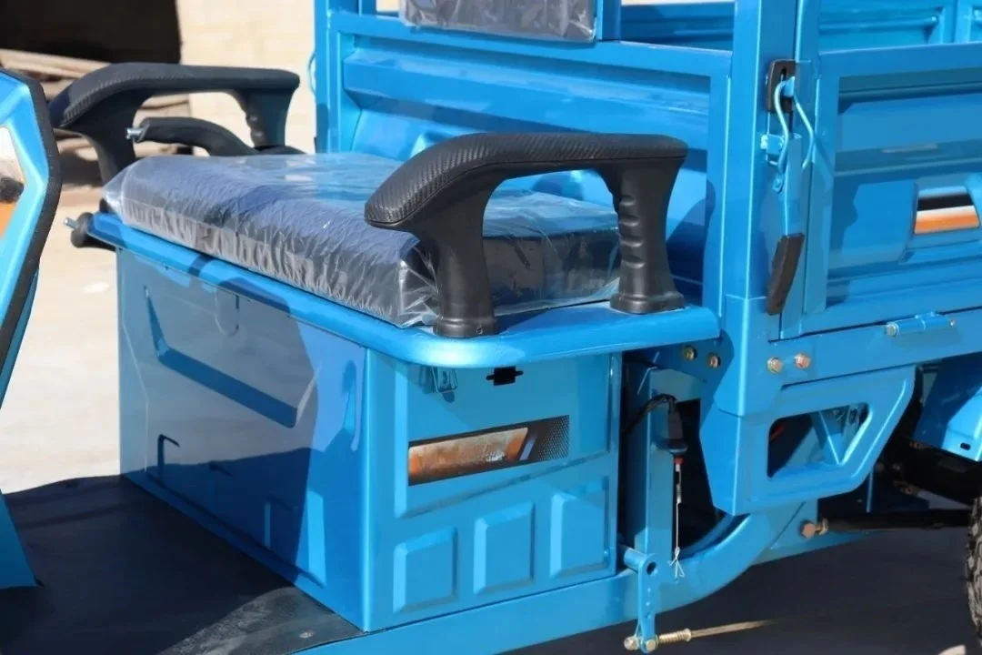 Heavy Duty 800kg Load Transporter Electric Tricycle with Flatbed for Farm Agriculture Logistics 72V 1.8m