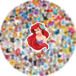50/100/200/300Pcs Disney Campuran Kartun Lucu Stitch Micky Putri Stiker Vinyl Laptop Bagasi Skateboard Tahan Air Stiker Mainan 10 stiker vinil penjualan terbaik tahan air - №