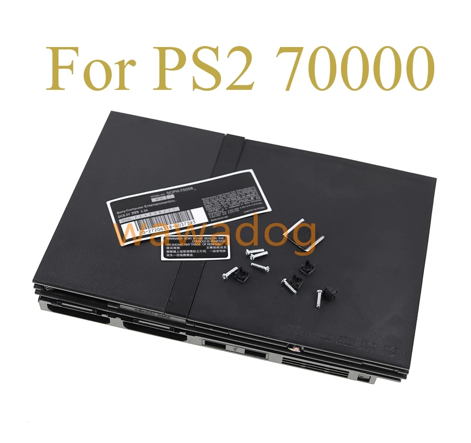 1set Plastic Full Housing Shell Host Case with Screw Sticker Label
