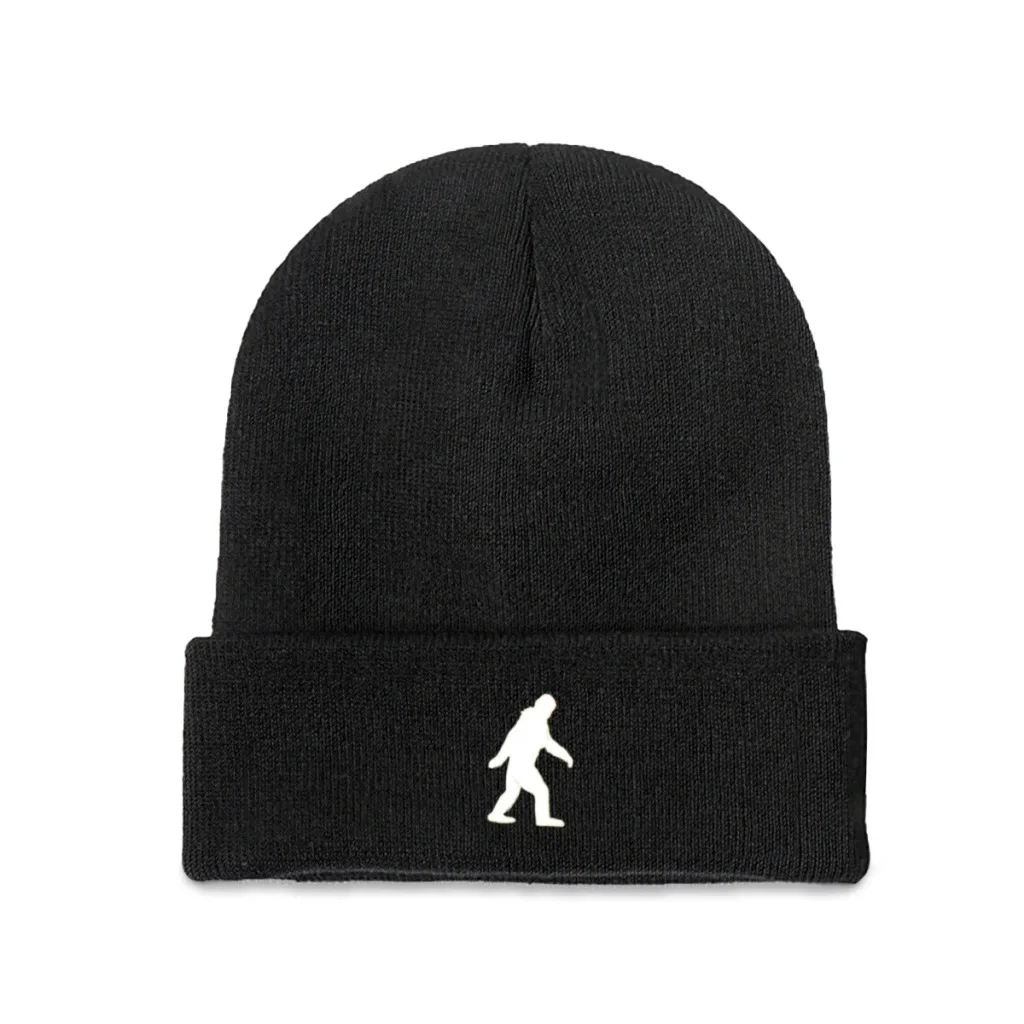 Bigfoot Is Real And He Tried To Eat My Ass Beanie Knitted Hat   Winter Warm Outdoor Cap For Male Women