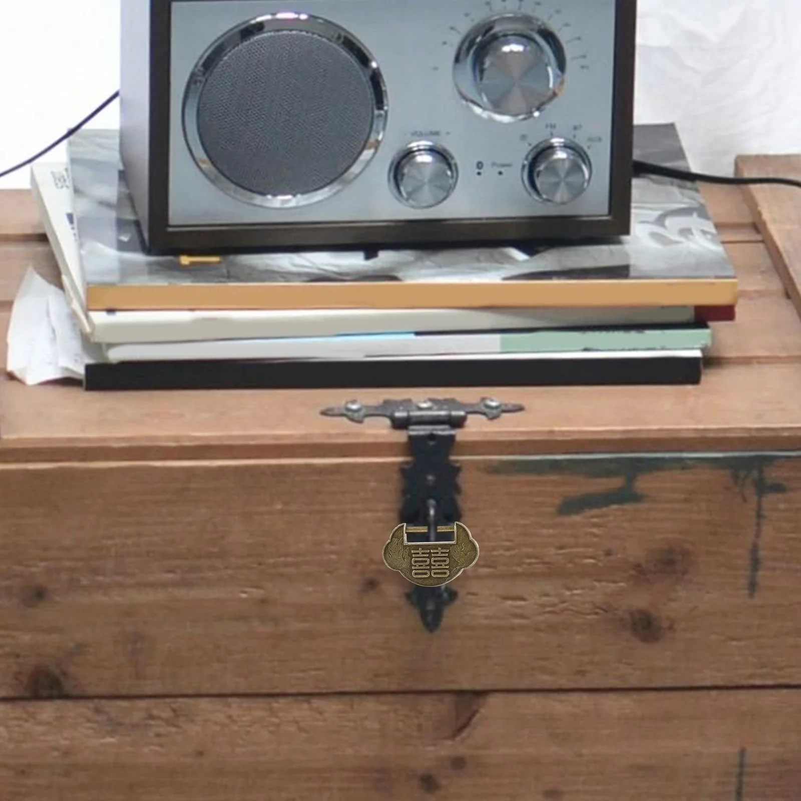 Маленькие замки, ключи, ящик, декоративный навесной замок, защелка, винтажная пряжка, деревянные коробки из цинкового сплава