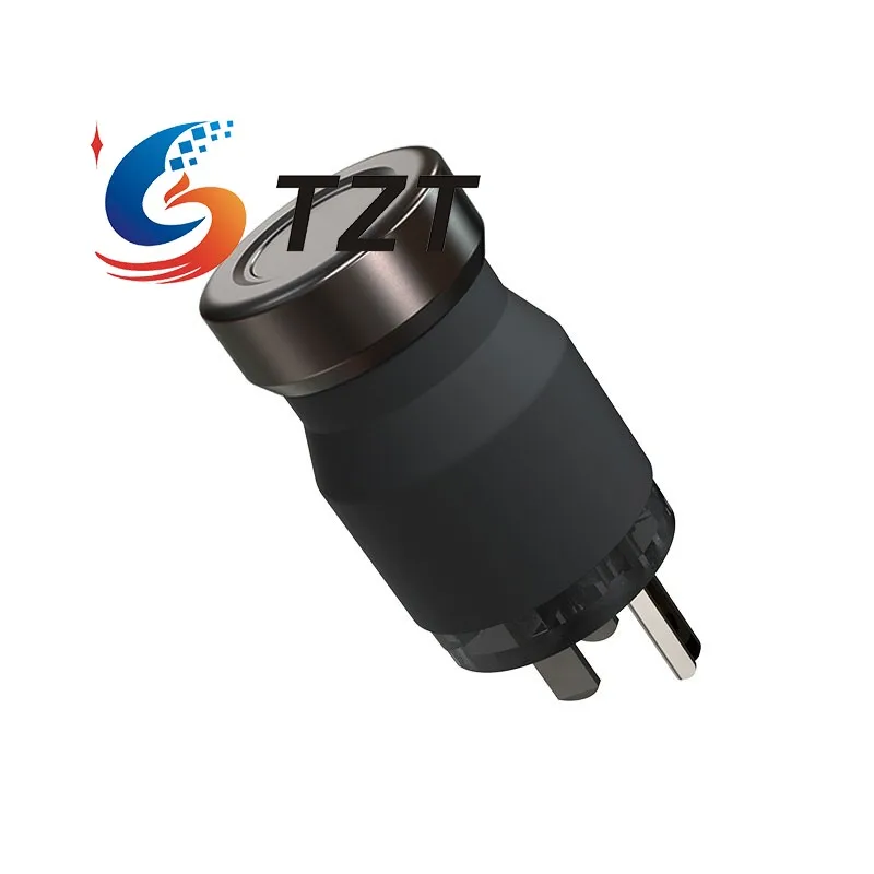 

TZT Single/2PCS Black Crystal Power Purifier HiFi Power Hub Filter Anti-interference Noise Reduction Purification