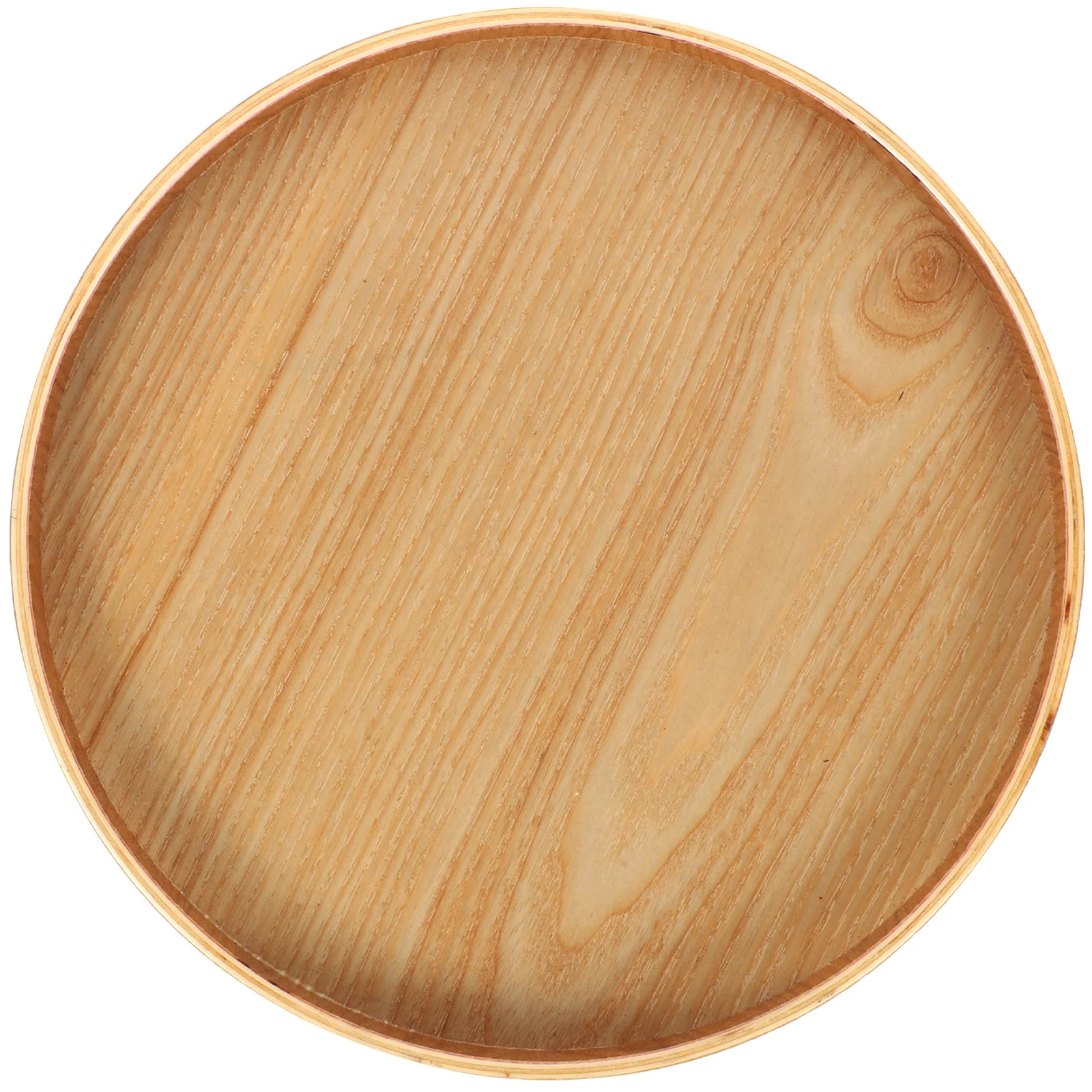 

Wooden Tea Tray Kitchen Bar Accessories Easy Clean Compact Size Fruit Snack Food Serving Decorative Wooden Material