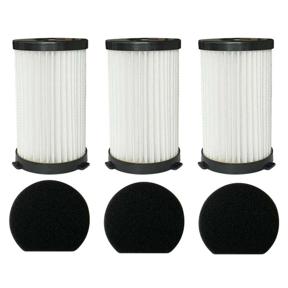 3 PCS Hepa Filter for MooSoo D600 D601 Cecotec Thunderbrush 520 Corded Vacuum Cleaner Filter Hepa Elements