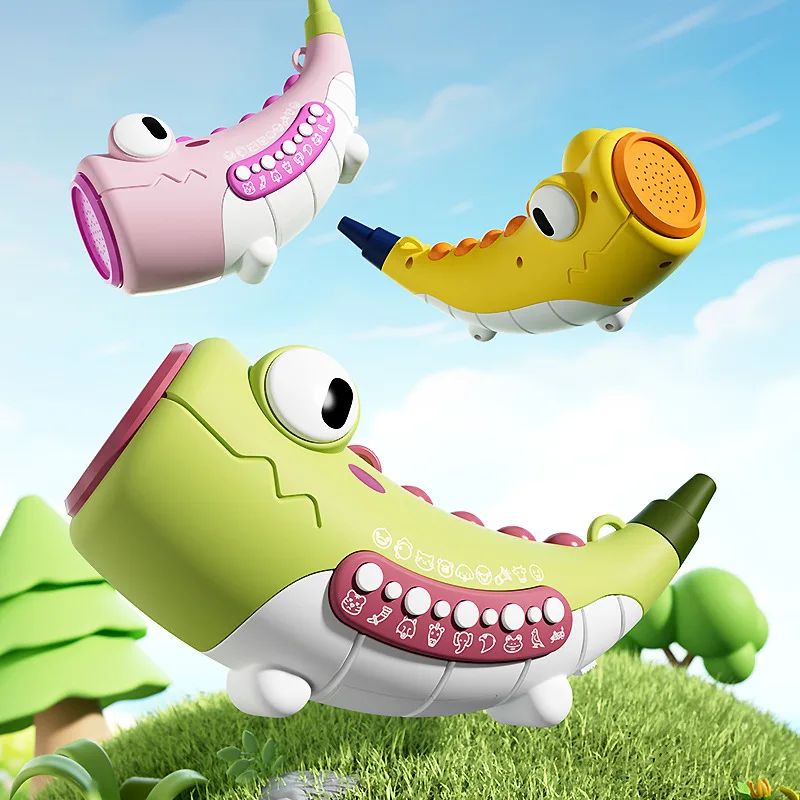 

Hot Selling Caterpillar Horn Trumpet Toy, Animal Sounds Imitator with Multi-Mode, Educational Gift for Children