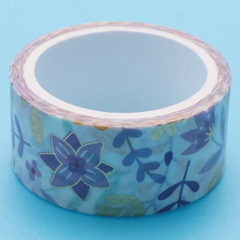 Washi Tape, 18 Rolls Flower Masking Washi Tape, Craft Decorative Washi Tape Set For DIY, Gift Wrapping, Scrapbooking