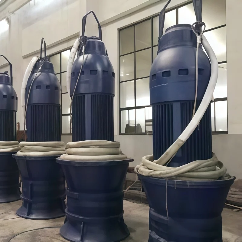 Axial Flow Submersible Pump High Pressure Water Pump Agricultural Irrigation And Drainage Submersible Sewage Pump With High Head