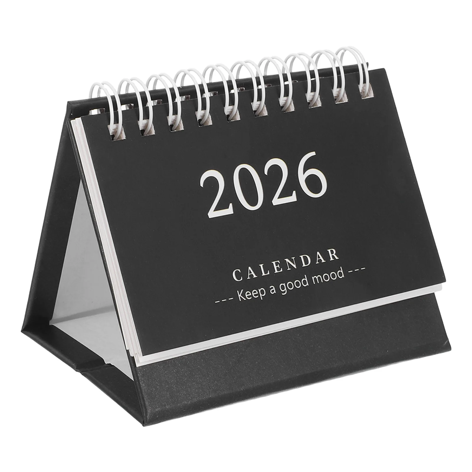 

2026 Mini Desk Calendar Foldable Standing Flip Small Desktop Monthly Planner Office Desk Schedule Calendar 2026 Year Planner