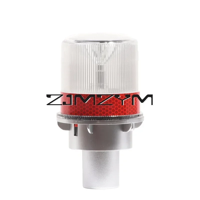 

Solar Powed Led Warning Light Strobe Signal Light Waterproof Rainproof Light Control Flashing Marine Navigation Light