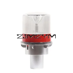 Solar Powed Led Warning Light Strobe Signal Light Waterproof Rainproof Light Control Flashing Marine Navigation Light