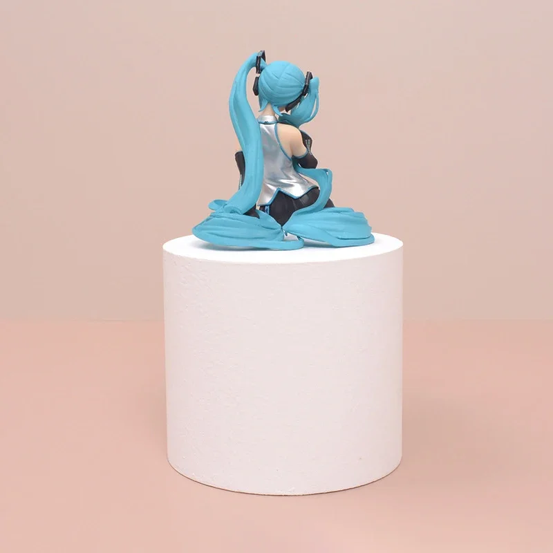 Hatsune miku presse tasse nudeln action anime figur spielzeug schüchtern sexy schönes mädchen ver. Figuren Auto Ornament Sammler modell