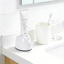 WIKHOSTAR Bathroom Accessories Set Rolling Toothpaste Squeezer Tube Toothpaste Dispenser Cleanser Squeezer Toothpaste Holder
