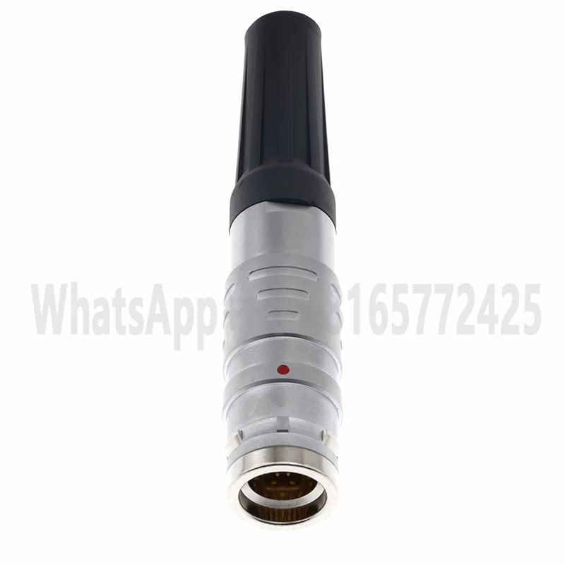 Imagem -04 - Fgg Ovo 4k 10 12 16 20 24 Pinos Ip68 Impermeável Aviação Metal Push-pull Plugue Macho de Travamento Automático e Conector de Soquete Fêmea