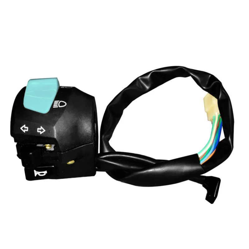 Motorcycl Full Series Nti-skid Rubber Handle Switch Rubber Sleeve Refueling Door Clip Handle Rotation for Kiden Kd150a
