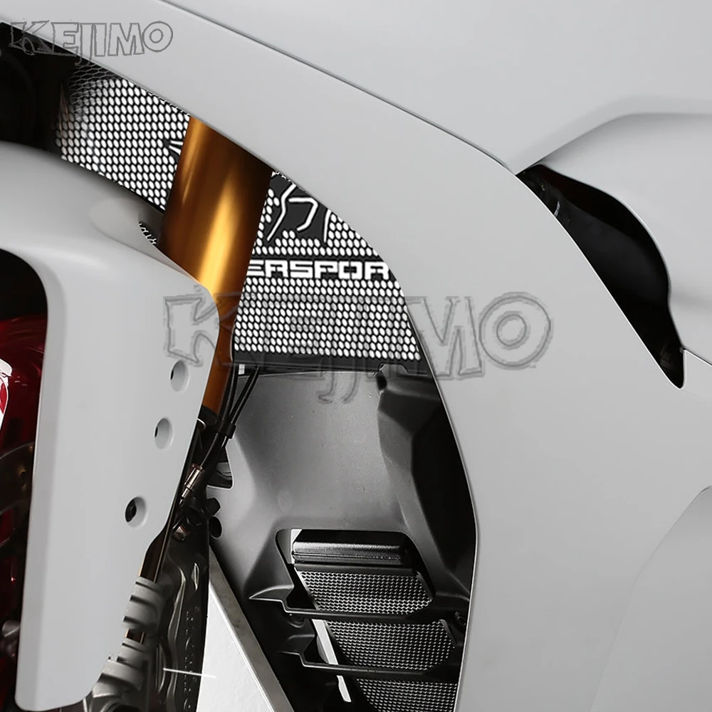 

For Ducati SuperSport / S / 939 / 939 S/ 950 / 950 S 2017-2025-2026 Motorcycle Accessories Radiator Guard Protector Grille Cover