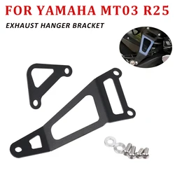 Motorfiets Uitlaat Demper Pijp Hanger Steun Houder Standaard Voor Yamaha MT-03 Mt03 MT-25 Mt25 Yzf R3 Yzf R25 2015 - 2023