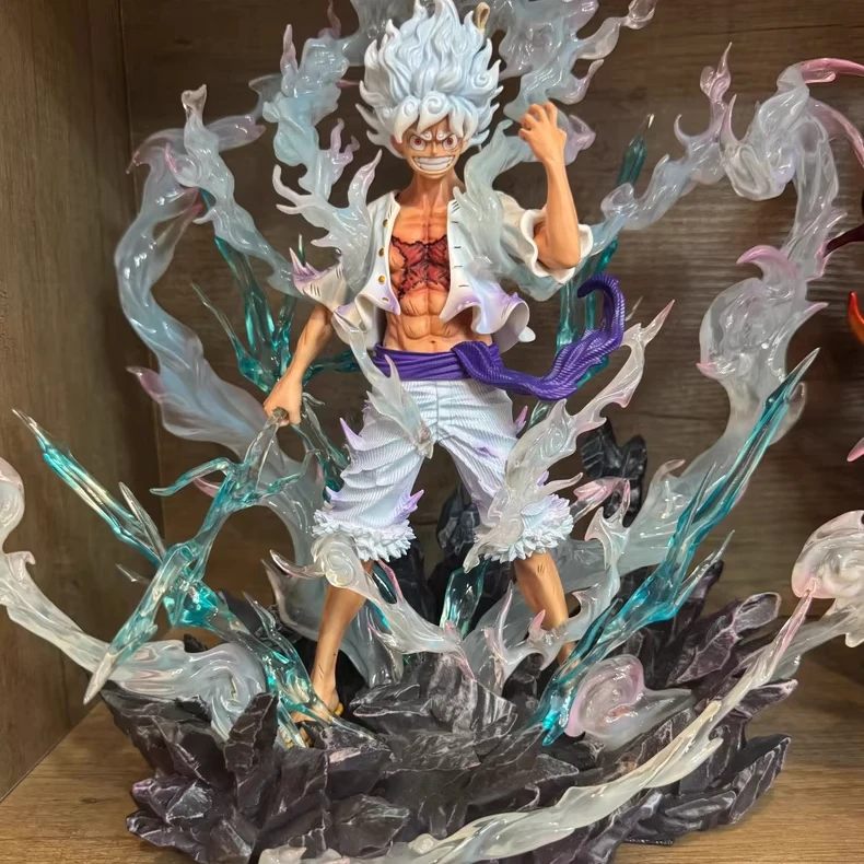 Nuevo JT Nika Monkey D. Figura de acción de Luffy, figuras de Anime de una pieza, figuras de Luffy quinto engranaje, colección de estatuas de PVC, regalos de modelos