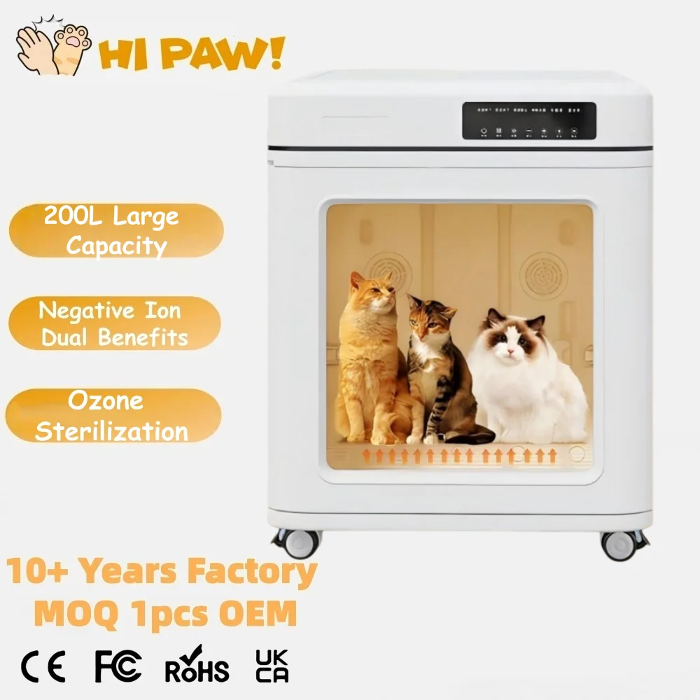 

Professional Pet Grooming Dryer Box Large Dog Cat Salon Dryer Machine Eco-Friendly Bathroom Use Pet Hair Dryer Box for Dogs Cats