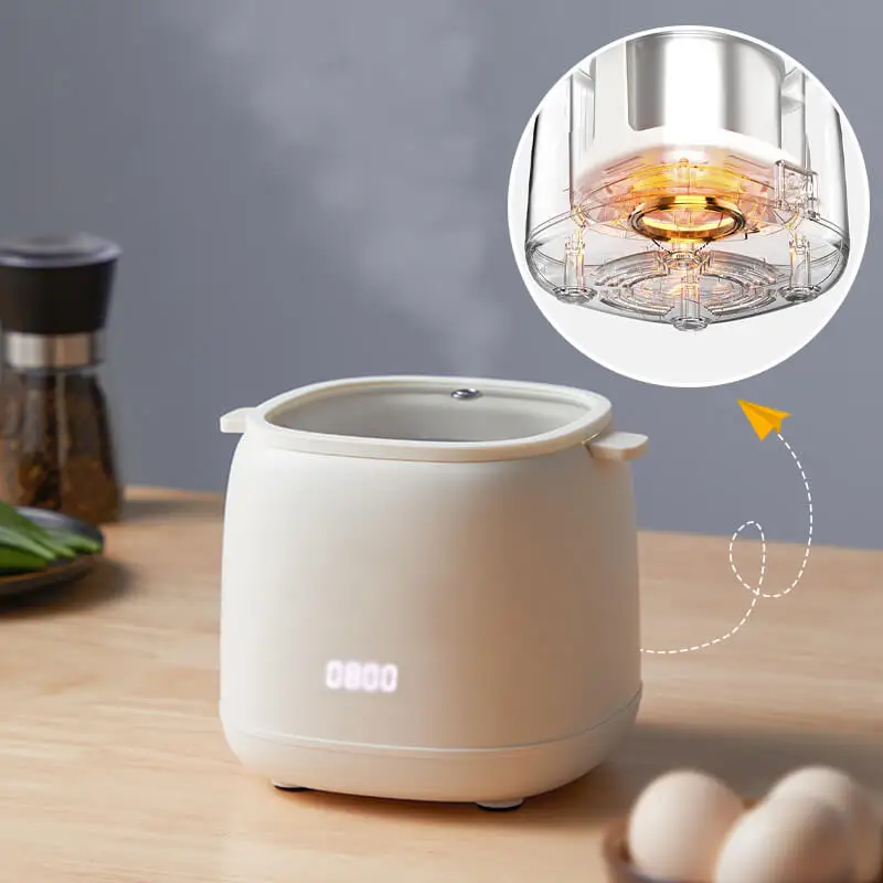 Smart Egg Cooker Automatic Power Off Egg Steamer Multi-function Egg Machine Small Breakfast Machine Hot Spring Egg