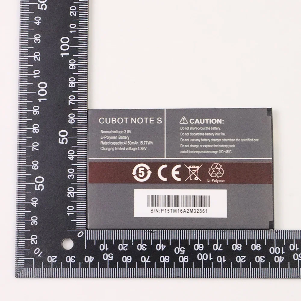 Аккумулятор для телефона емкостью 4150 мАч для замены аккумулятора CUBOT Note S