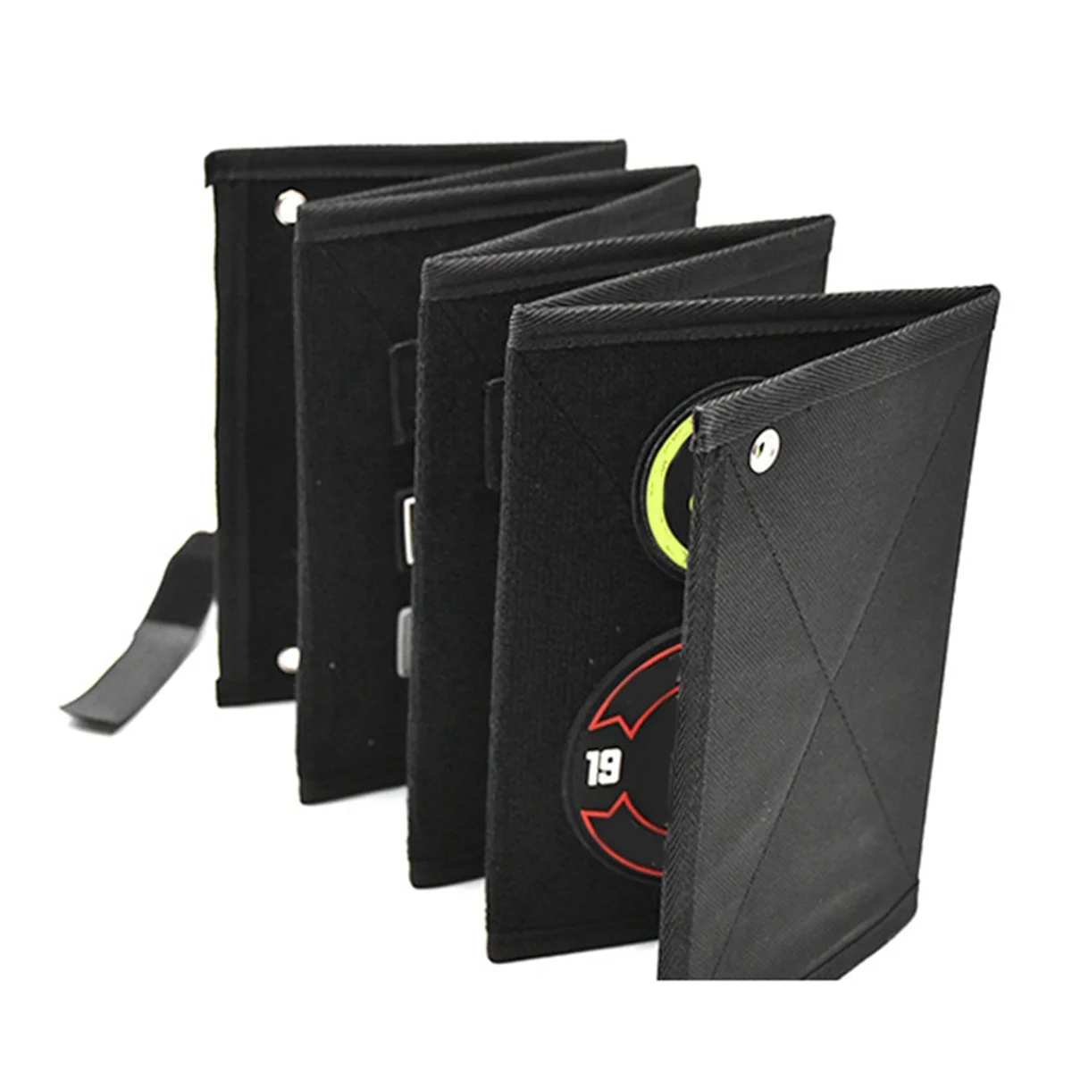 

【Exclusive-Deal!】Foldable Badge Collection Display Organizer Fabric Arm Badge Storage Book