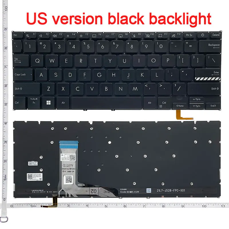 Imagem -03 - Teclado Portátil para Asus Vivobook 14 14pro X1402 X1402z za X1403 X1403z za M1402 D1402 F1402 M1403 X1403z Adol14z X1403v va