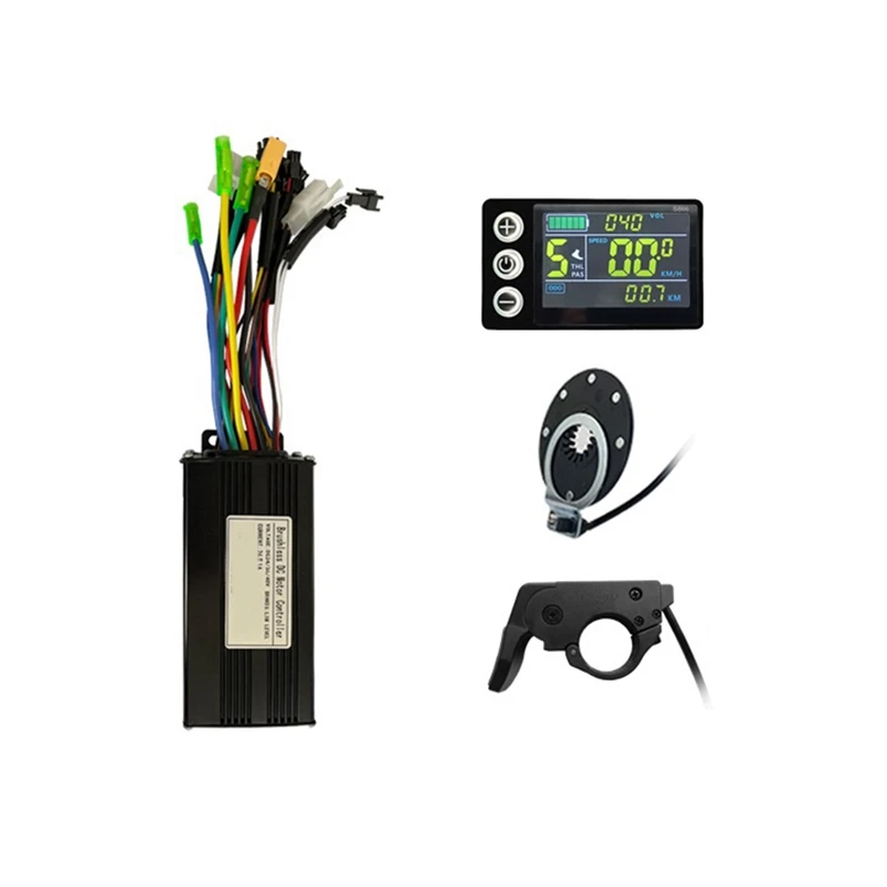 Electric Scooter Lithium Battery Modified LCD-S866 Color Screen Instrument 26A Controller Power Booster Throttle Set Accessories