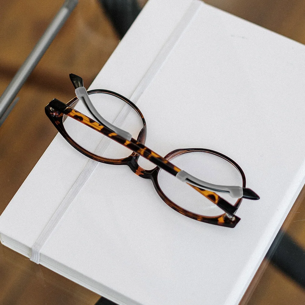 

5Pairs Eyeglass Ear Grips Silicone Anti-Slip Covers for Glasses Sweatproof Secure Fit Lightweight Flexible Ear Hooks for All