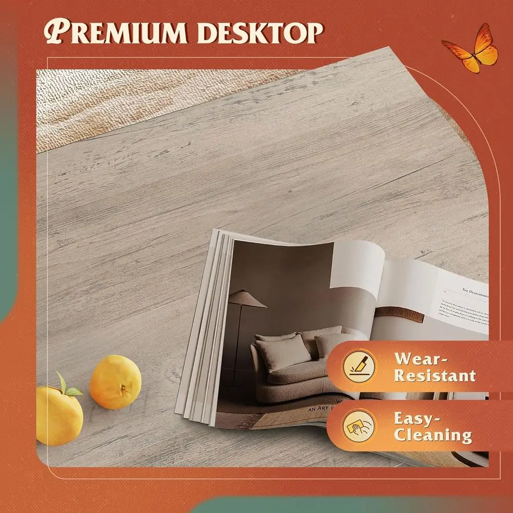 Rustic Farmhouse-Style Coffee Table with Open Storage, 31.5 Square, Living Room Wood Center Table, Greige