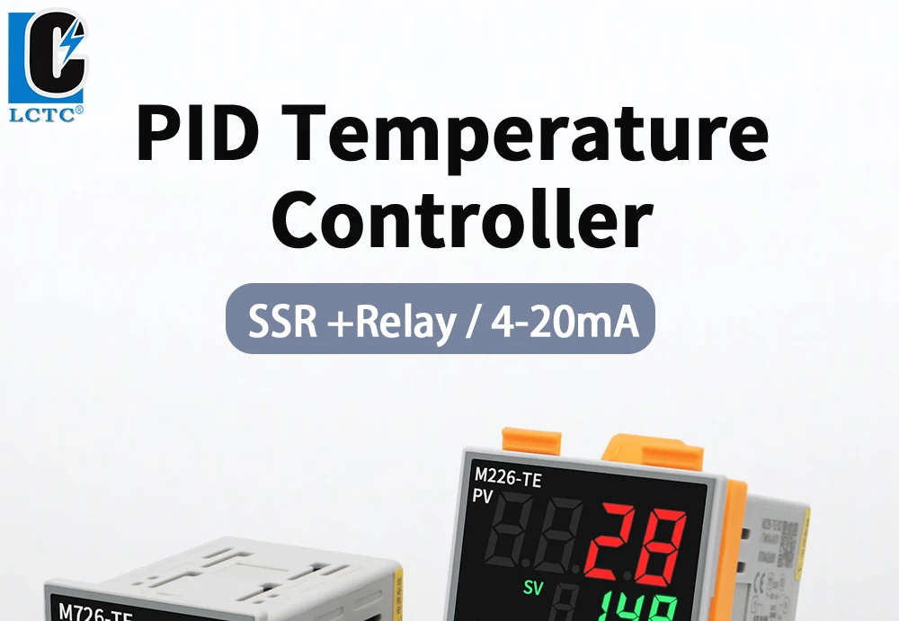 LCTC PID-Temperaturregler SSR+Relais 4-20mA Ausgang PID-Regler TC/RTD-Eingang Digitales Instrument 48*48 48*96 72*72mm – Detail 1