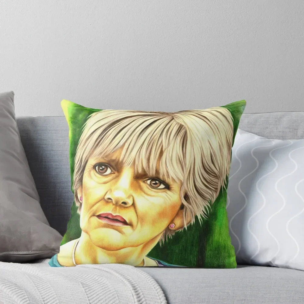 Jean Slater - Eastenders Throw Pillow Decorative Sofa Cushion luxury home accessories Luxury Pillow Case Pillow Case